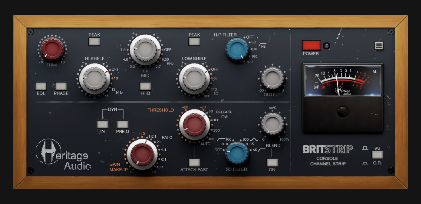 Heritage Audio Britstrip